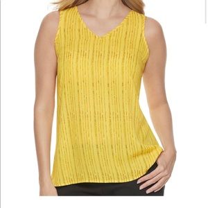 Apt 9 Georgette Shell Tank